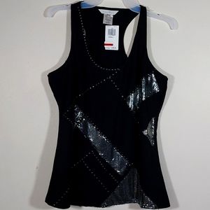 Costa Blanca Small Black Tank top